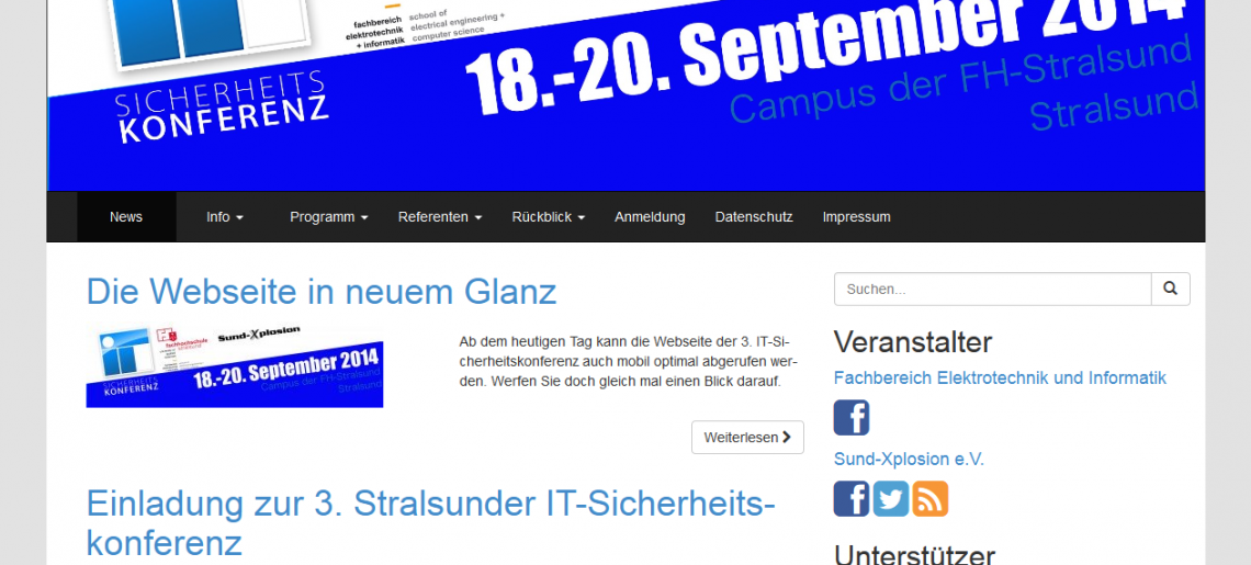 3. – 4. IT-Sicherheitskonferenz