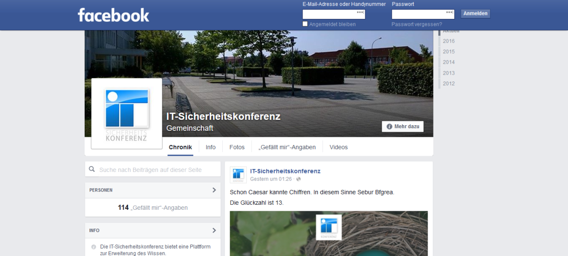 IT-Sicherheitskonferenz
